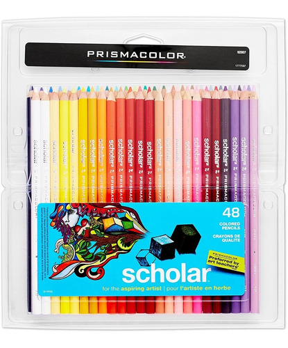 Imagen 1 de 6 de Lapices Prismacolor Scholar 48 Colores Importados
