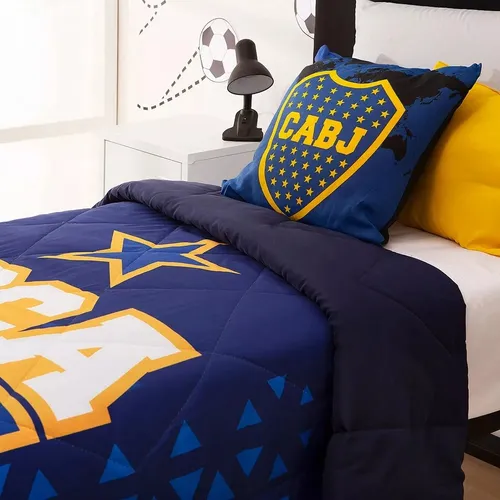 Cover Cubrecama Boca Juniors Licencia Oficial F tbol