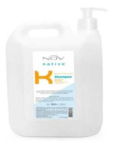 Shampoo Nov Keratina Hidrolizada X 1900ml Con Bomba 