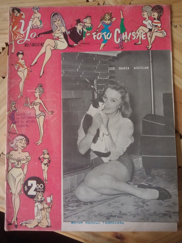 Luz Maria Aguilar En Revista Yo... Foto Chiste No. 65 1962
