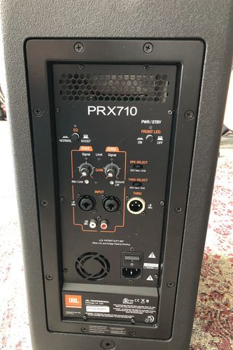Bafle Amplificado Jbl Prx710, 1'500 Watts 133 Db De Spl ! (Usado)