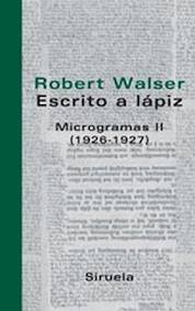 Escrito A Lapiz. Microgramas Ii  1926 1927