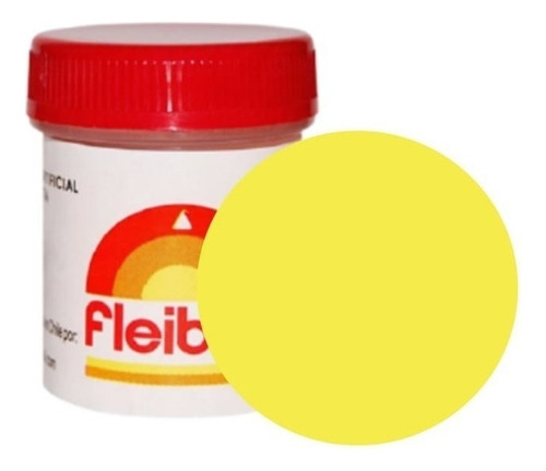 Colorante En Pasta Fleibor Amarillo X1 - Cotillón Waf