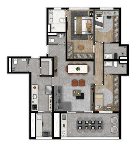 Imagem 29 de 30 de Apartamento - Ap04893 - 70044996