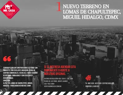 Terreno en venta