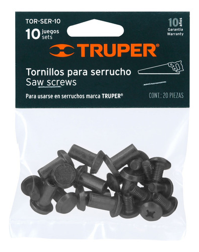 Bolsa Con 10 Tornillos Para Serruchos Stx, Std Y Stcx