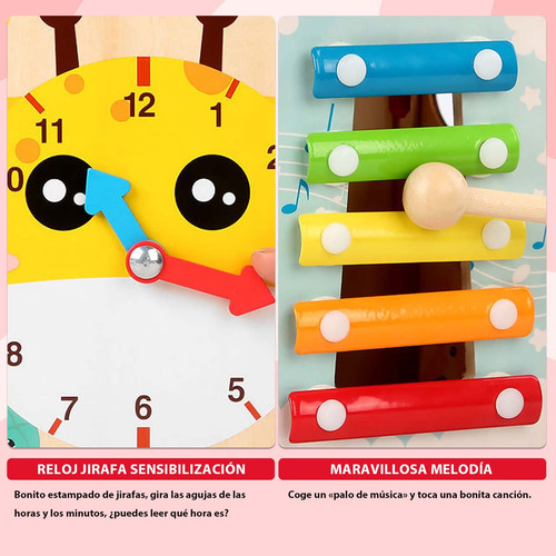 Juguetes De Estimulación Temprana Para Niños, Juego 10 En 1