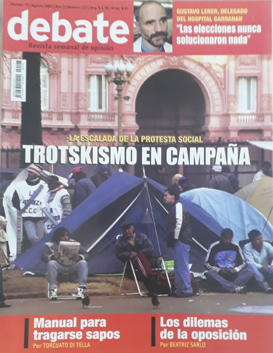 Revista Debate Trotskismo En Campaña