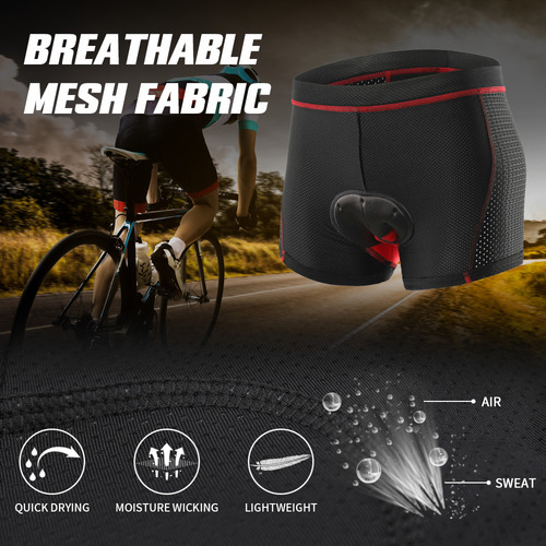Pantalones Cortos De Ciclismo Para Hombre, Transpirables, Ac