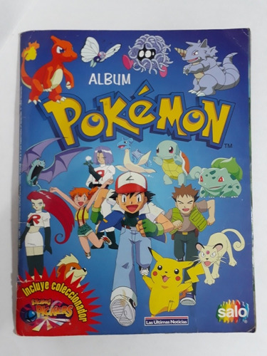 Album Pokemon Salo 1999 .40 Pickers. Faltan 6 Lam. 1 Cortada