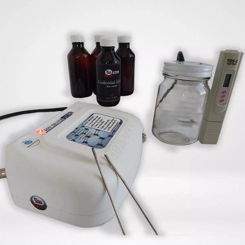 El Mejor Kit Generador Coloide Basic Ppm Plata Pura Ley