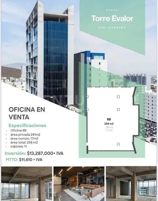 Oficina en venta