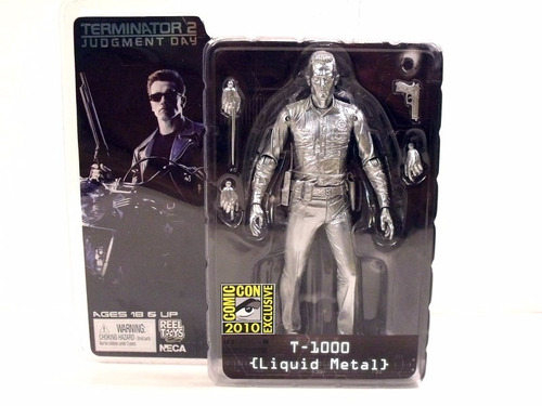 0199 T 1000 Exterminador Do Futuro Metal Liquid Neca