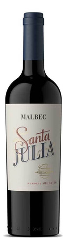 Vinho Argentino Tinto Malbec Classic Santa Julia 750ml