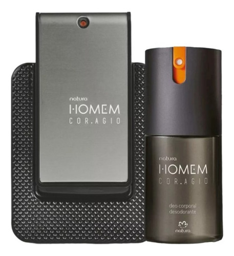 Kit Natura Homem Cor.agio Eau De Parfum 100 ml Para Hombre