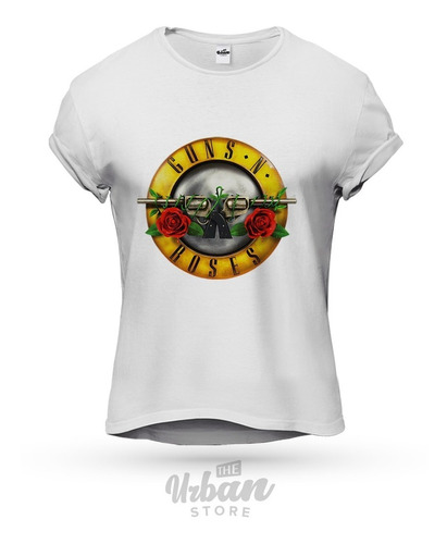Camisetas Bandas De Rock Guns N' Roses Rolling Stones Metal 
