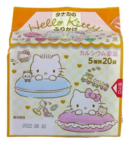 Tanaka Furikake 20p Hello Kitty 48g | MercadoLivre