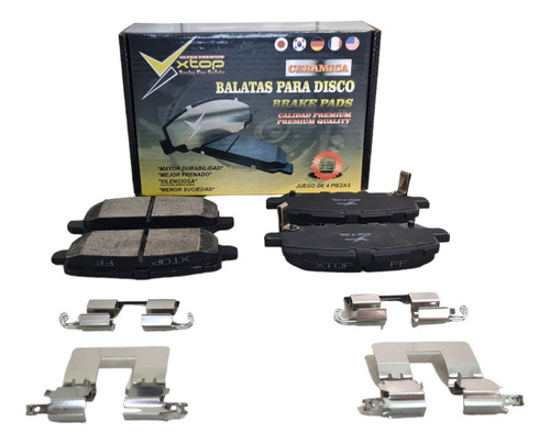 Balatas Traseras Honda Hr-v 1.8 2016-2022 D18419069 Xcd1841h
