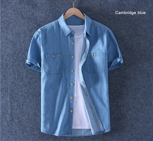 Camisa Manga Corta Color Jeam