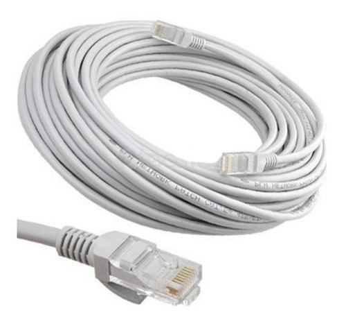 Rollo Cable Utp 10mt Armado Con Conectores