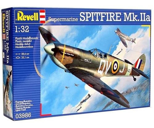 Supermarine Spitfire Mk Iia Escala 1/32 Revell 03986