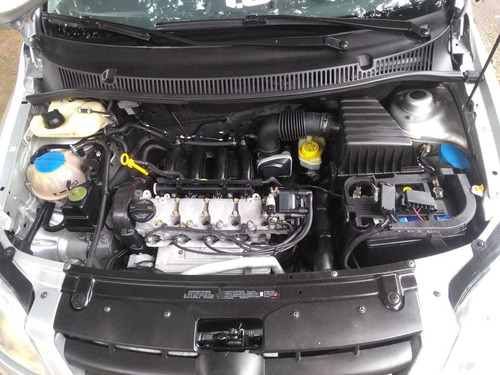 Vw Fox Route 1.6 Flex 2009 Prata Dh Ve Te Som E Rodas