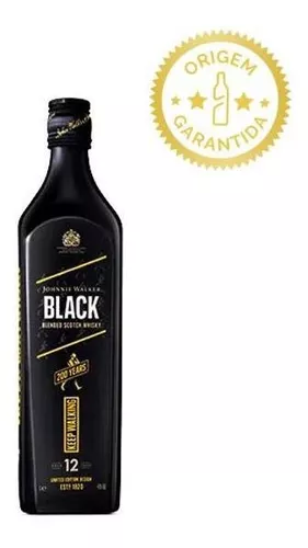Whisky Johnnie Walker Black Label Edição De Anos l MercadoLivre
