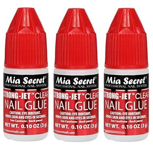 3 Piezas Mia Secret Strong-jet Transparente Gota En U&ntild.