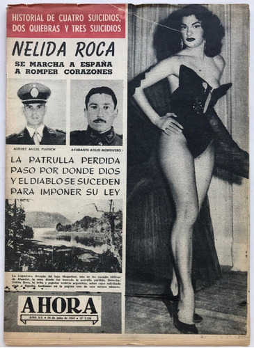 Ahora N° 2199 Nelida Roca Peron Julio 1954