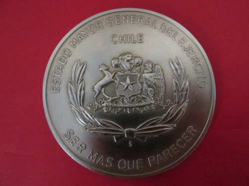 Medalla Estado Mayor Gral Ejercito Chile Gob. Militar 1975 