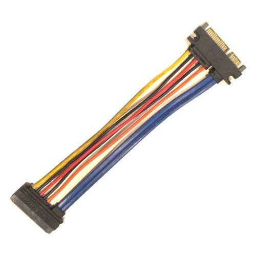 Cable De Extension Sata Macho A Hembra De 22 Pines - 18 Awg