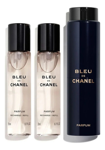 Chanel Bleu De Chanel Parfum Twist & Spray 3 X 20 Ml