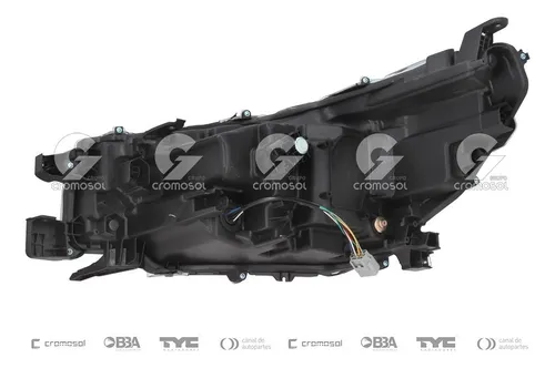 Juego Optica Para Toyota Hilux Srx 2021 2022 2024 Lupa Led