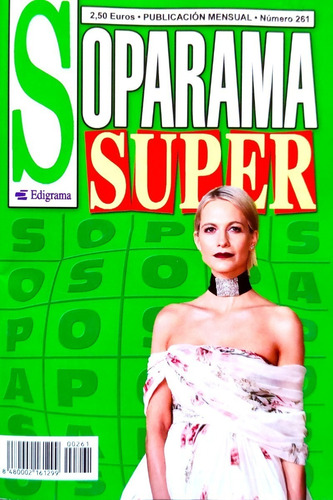 Sopas De Letras Soparama Super N° 261 - 100 Paginas