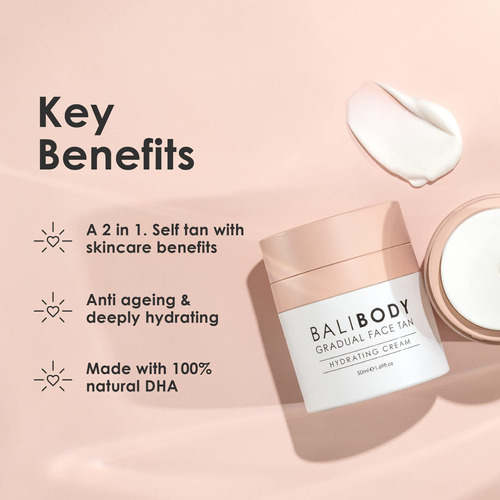 Bali Body Crema Hidratante Gradual, Locin Autobronceadora Ba