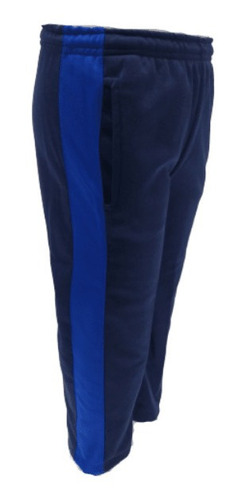 Pantalon Frizado Niño Azul/azul - Plfr