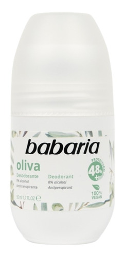 Desodorante Babaria Oil Oliva - Ml A $198