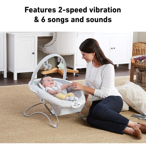 Columpio Para Bebé Soothe N Sway Lx Con Gorila Portátil