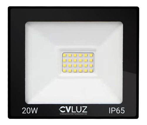 Reflector Led Exterior 20w Alta Potencia Intemperie