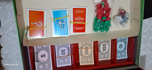 Jogo De Tabuleiro Monopoly 00009 Usado Hasbro.