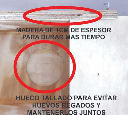 Caja Nido Recomendado Para Autralianos Y Aves Similares