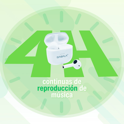 Audífono Inalámbrico Bluetooth Sabala St-547