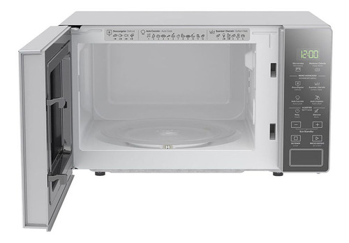 Microondas Whirlpool 20lt Silver Acabado En Espejo - Wm1807d