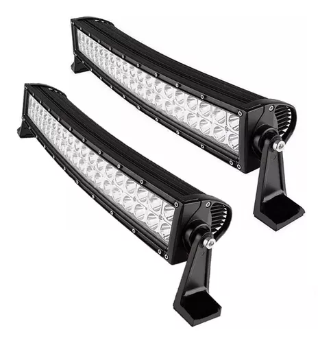 Pack X2 Barra Led 4x4 Barra Led Curva Barras Led 4x4 120w