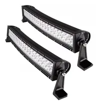 Comprar Pack X2 Barra Led 4x4 Barra Led Curva Barras Led 4x4 120w