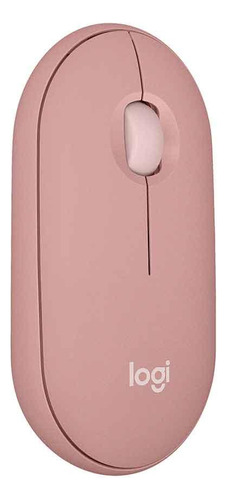 Mouse Sem Fio Bluetooth Logitech Pebble 2 M350s - Rosa