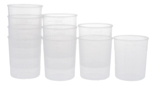 20pcs De Medição Para De Silicone Resina De Tinta Líquida