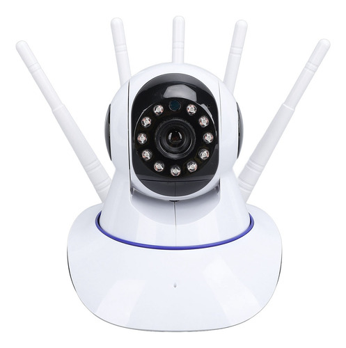 Cámara De Seguridad Inalámbrica Con Vídeo Panorámico E Incli