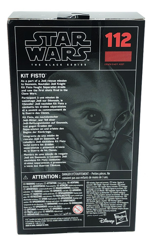Star Wars The Black Series Kit Fisto #112 Sw E2