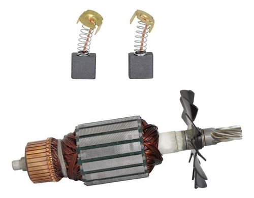 Rotor 220v E Escovas P/ Stanley Stst1825-b2 Tipo 2